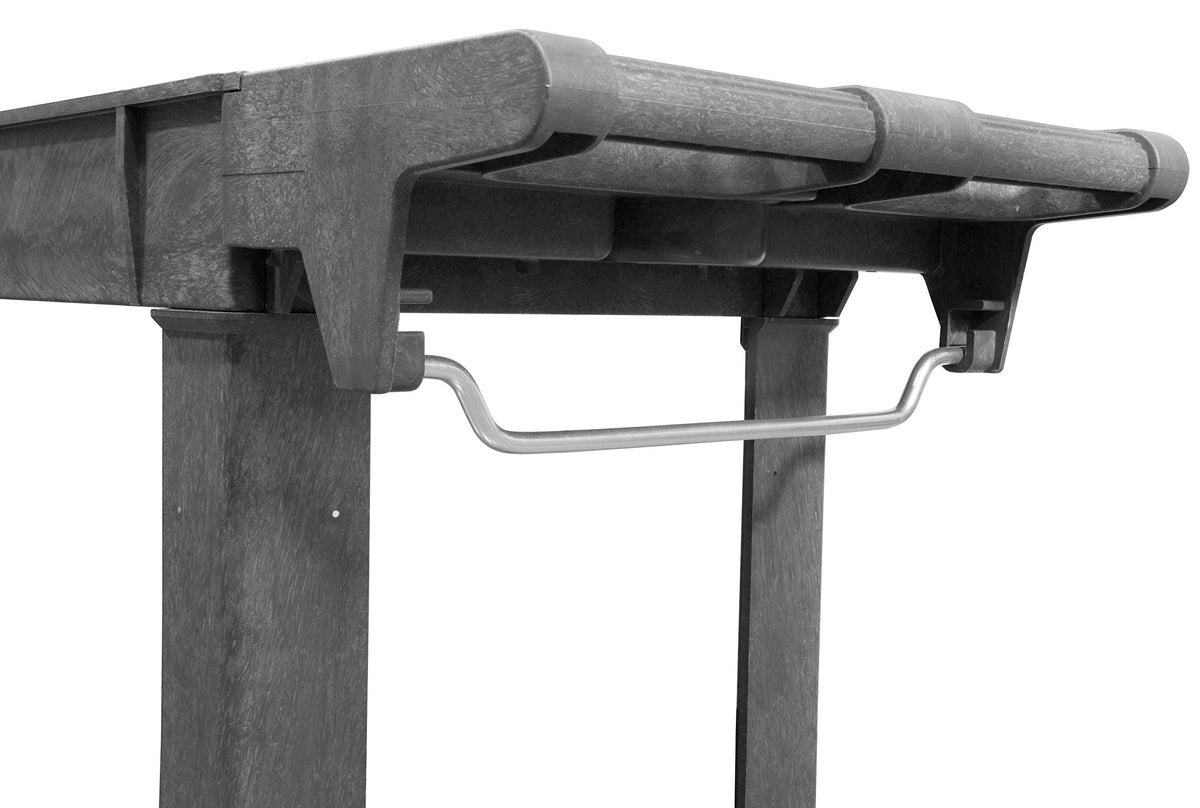 73009 500-Pound Capacity 40 by 17-Inch Two-Shelf Service Utility Cart