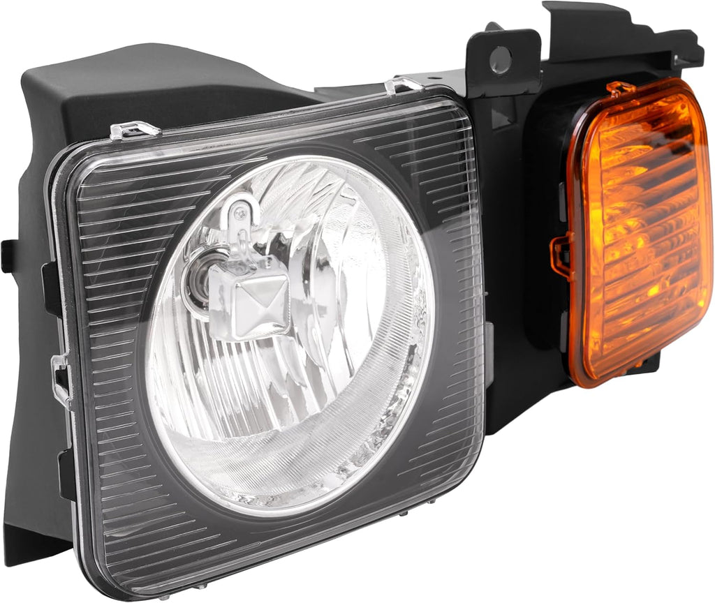 HECASA Headlight Compatible with 2006-2010 Hummer H3 H3T