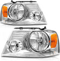 for 2004-2008 Ford F150 Headlights Chrome Housing