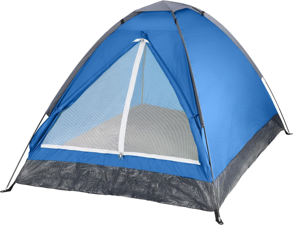 2 Person Camping Tent with Rain Fly and Carrying Bag – Lightweight Outdoor Pop Up Tents for Camping Essentials, Music