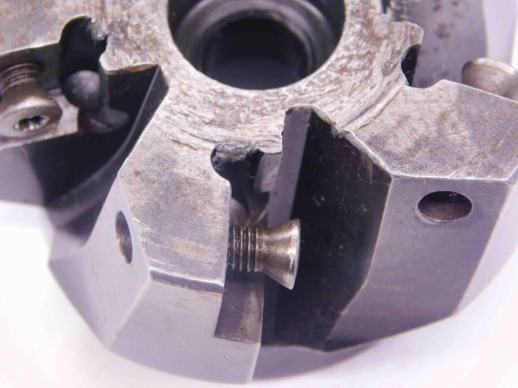 KENNAMETAL 2 1/2 O.D. 90 DEG FACE Mill KSSZR250XP253L903 3/4 Pilot 5 Pockets - JJ1719CH5