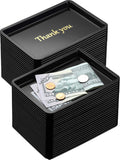 Set of 24 Restaurant Tip Tray Check Presenter for Restaurants Small Plastic Serving Trays 4.5 by 6.4 Inch, Guest Bill
