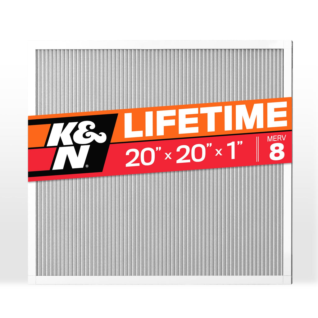 20X20X1 HVAC Furnace Air Filter, Lasts a Lifetime, Washable, Merv 8, the Last HVAC Filter You Will Ever Buy, Breathe