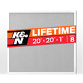 20X20X1 HVAC Furnace Air Filter, Lasts a Lifetime, Washable, Merv 8, the Last HVAC Filter You Will Ever Buy, Breathe