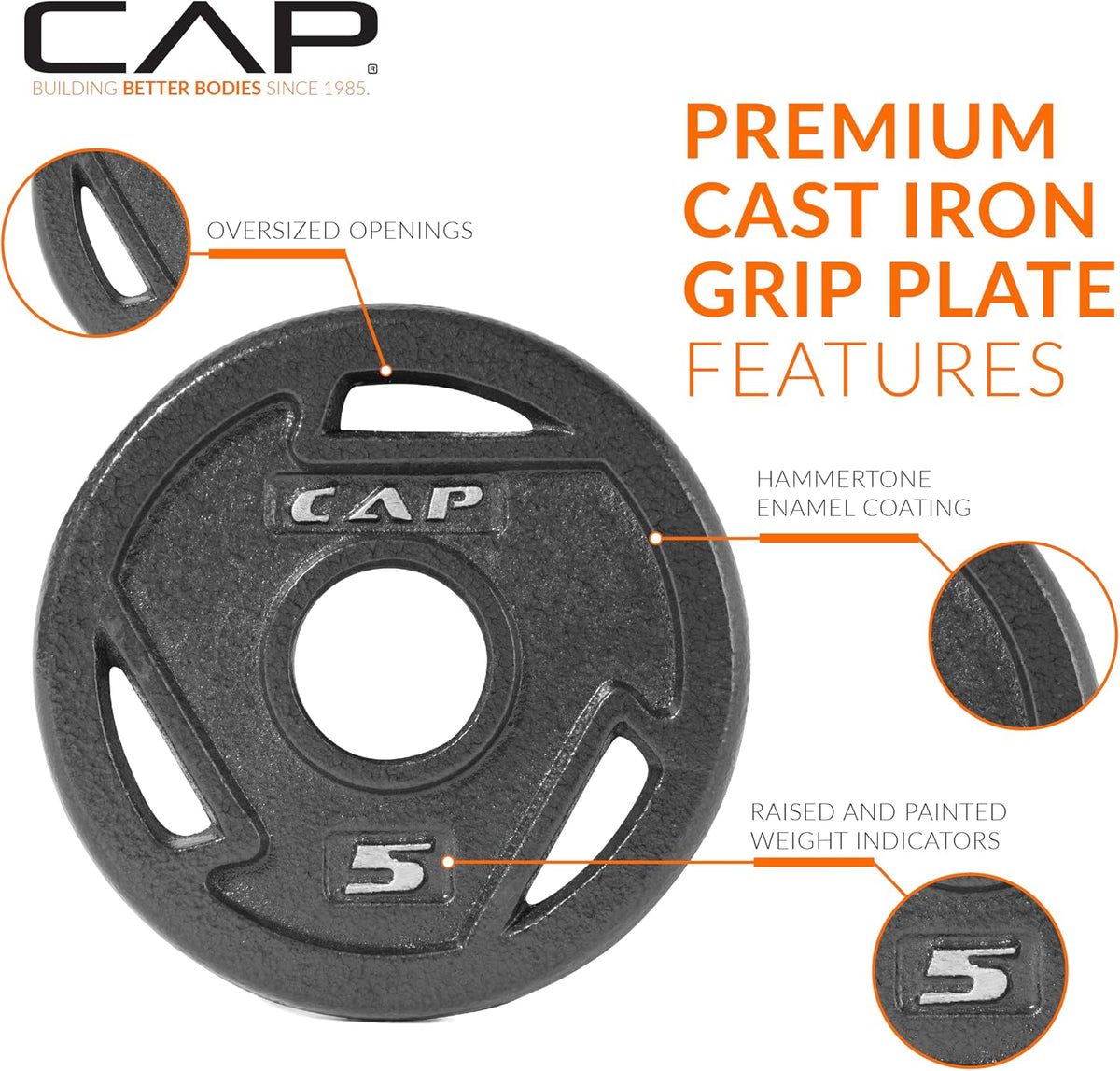 Barbell 2-Inch Olympic Weight Plate | Multiple Options