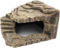 Resin Reptile Hideouts Cave Habitat Decor, B- Extra Large