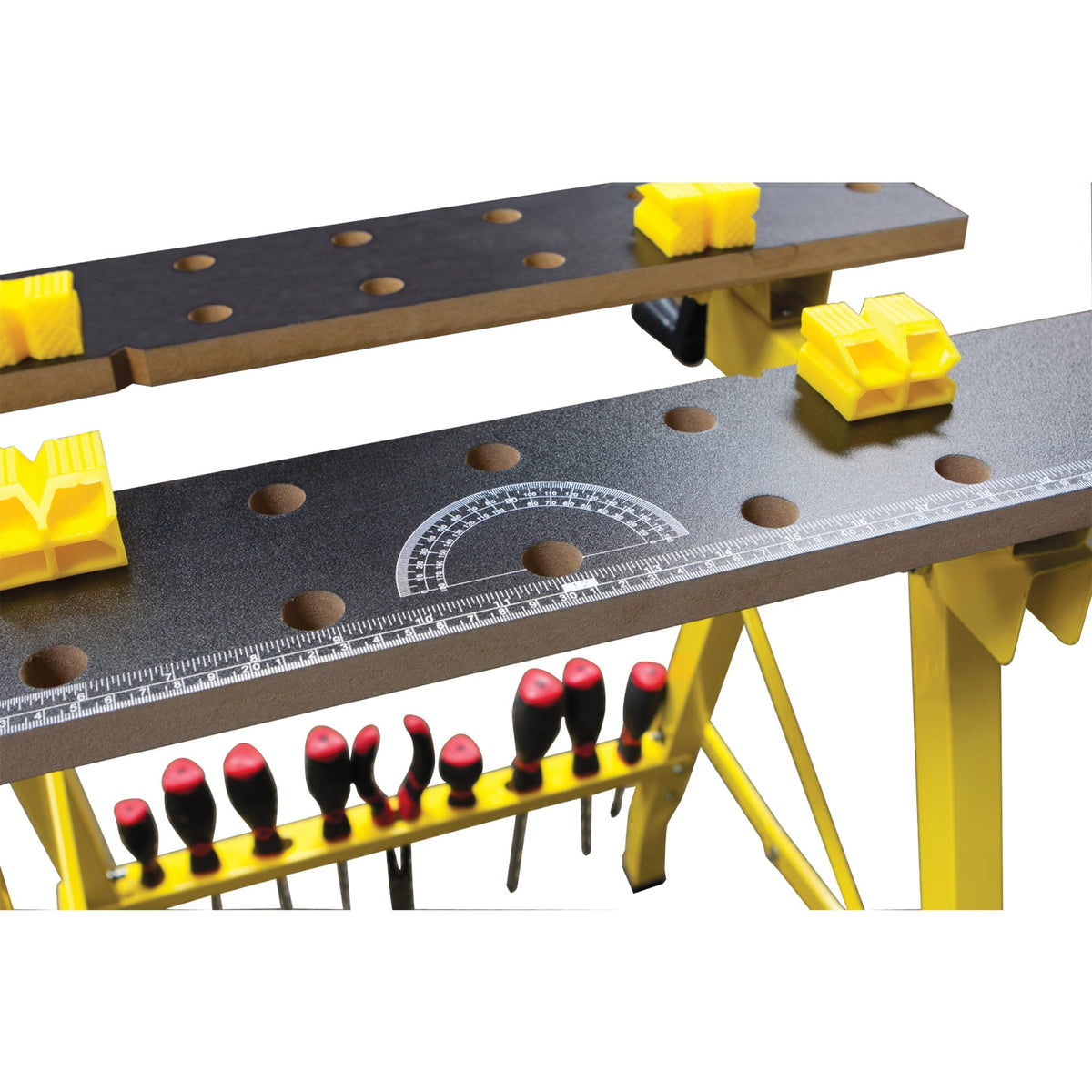 W54025 Portable Folding Workbench and Vise