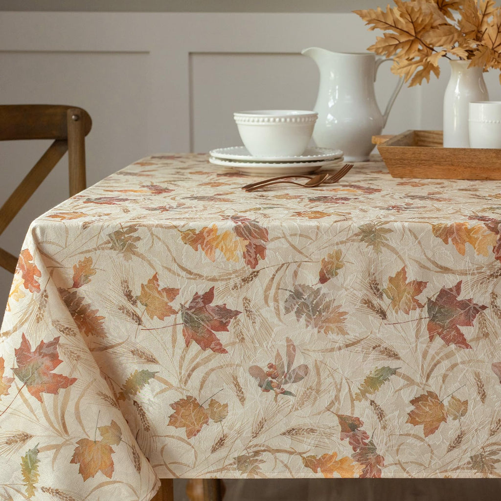 Natures Leaves Autumn Tablecloth (60" x 84" Rectangular)