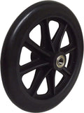 ALCO 8" x 1" Heavy Duty Front Wheelchair Wheel (Each), 7/16" (11 mm) Bearing, 2-3/8" (60 mm) Hub Width, Fits Most Medline, Drive, Invacare, E&J, Guardian, Tuffcare, ALCO and other Manual Wheelchairs