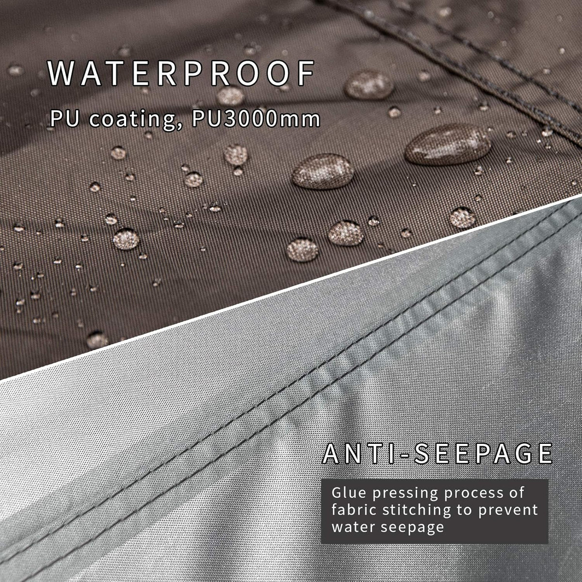 Hexagon Hammock Rain Fly,15x14FT/12x10FT Multifunctional Waterproof Camping Tarp,Lightweight and Compact Tent Tarp