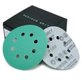 Serious Grit - 5-Inch 8-Hole P150 Grit Sanding Discs - 50 Pack Box