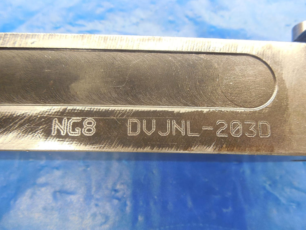 KENNAMETAL DVJNL-203D Lathe Turning Tool Holder Y Shank 1.25 Inserts NG8 6" OAL