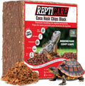 ReptiCare Compressed Coconut Chip Substrate for Reptiles 64 Quart Coco Husk Bedding Block for Ball Pythons, Snakes