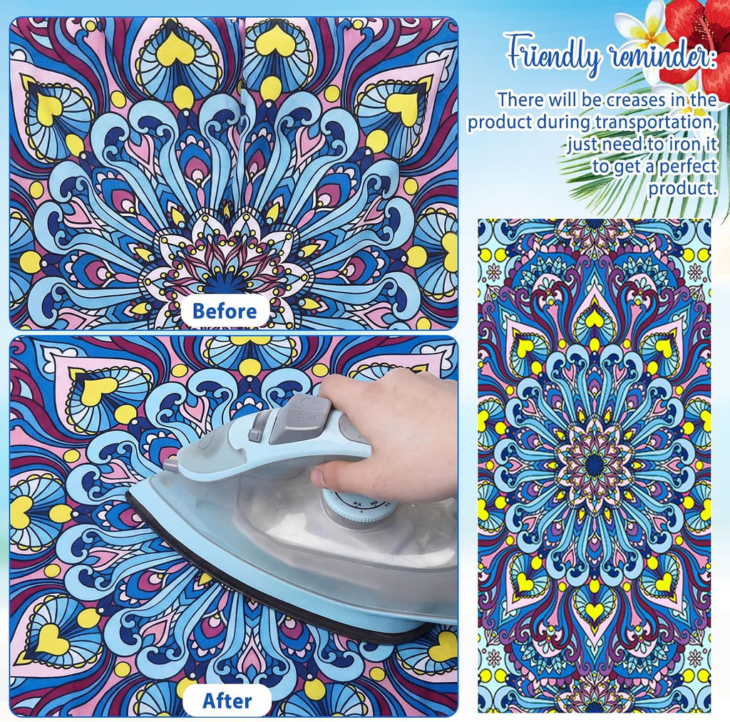 6 Pcs Oversized Beach Towels Set Sand Free Quick Dry Pool Towels Absorbent Camping Travel Blankets Set for Women Men