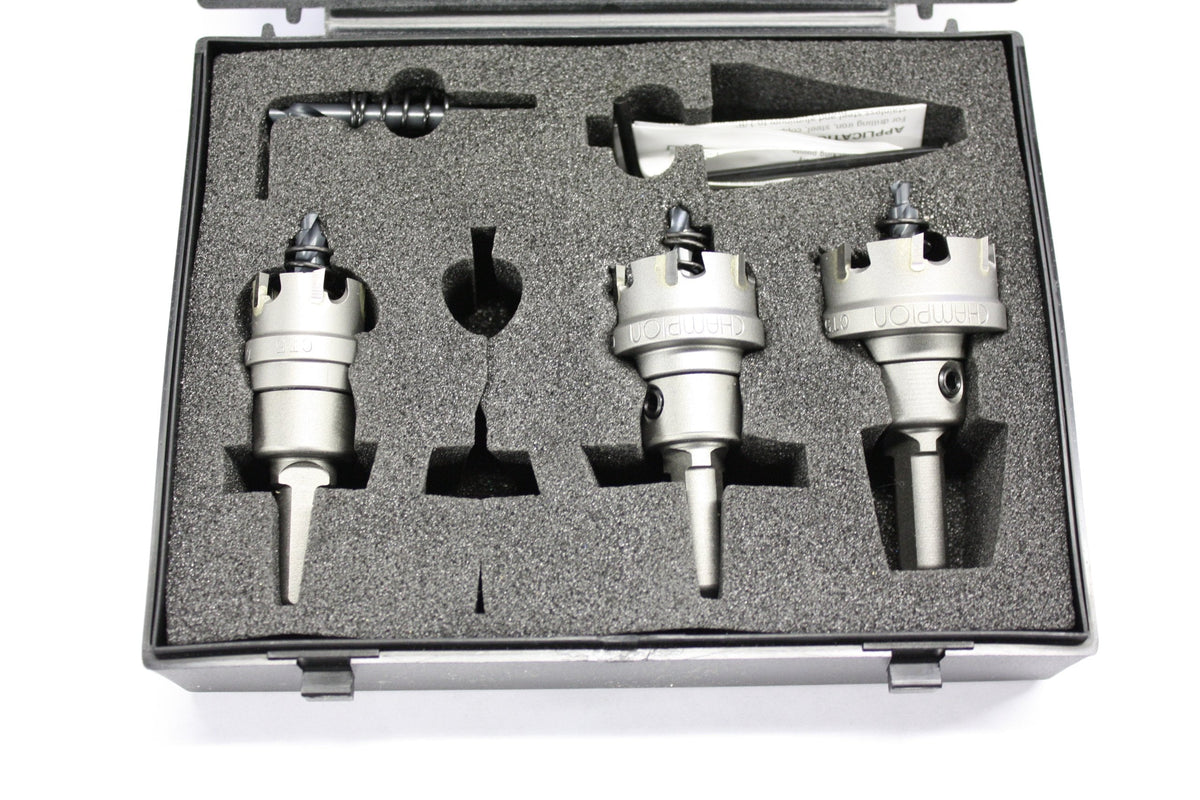 Champion Cutting Tool CT5P-Set-A Hole Cutter Set, 5-Piece