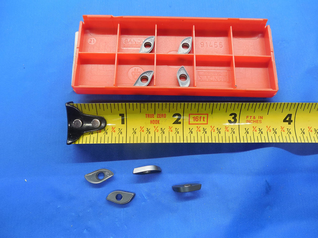 8PCS SANDVIK RA216-13 02 M-M 1010 Carbide Ball Nose Inserts COROMILL M19 Cutter