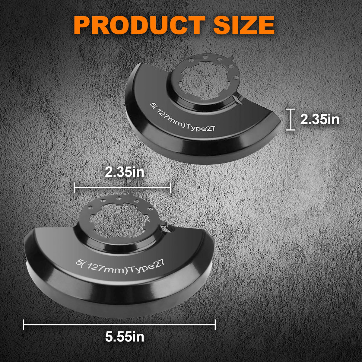 43-54-1220 Angle Grinder Guard,5 Inch Type 27, Fits for Milwaukee Grinders