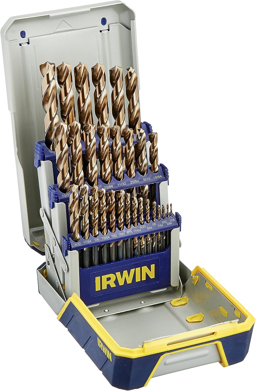Irwin Tools IRWIN Drill Bit Set with TurboMax Bits & Case, 29-Piece (3018006B)