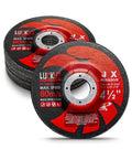 Grinding Wheels Grinding Discs 4-1/2'' x 1/4'' x 7/8'' Grinder Wheel Center Metal Aggressive Grinding for Angle Grinders-5 Pack