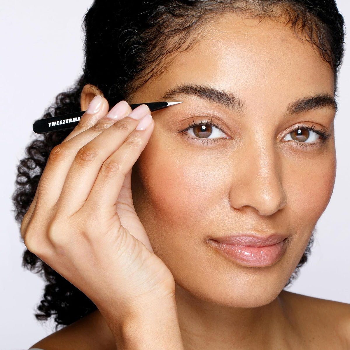 Slant Tweezer – Tweezerman Tweezers for Eyebrows Midnight Sky