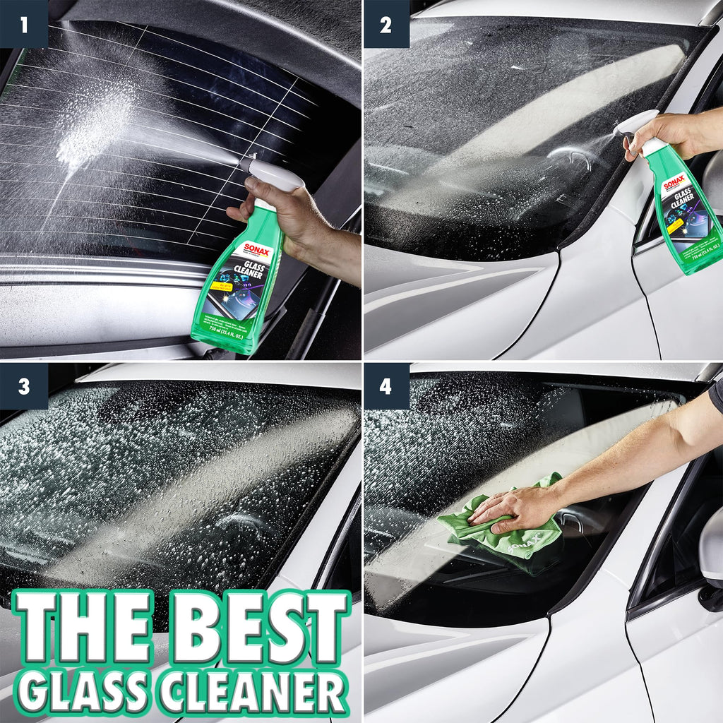 Glass Cleaner 338400 | Powerful Streak Free Formula for Crystal Clear Windows and Mirrors | Easily Removes Dirt
