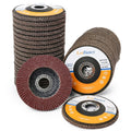LotFancy Angle Grinder Sanding Disc for Metal Wood, 40pcs, 4 1/2 Flap Disc