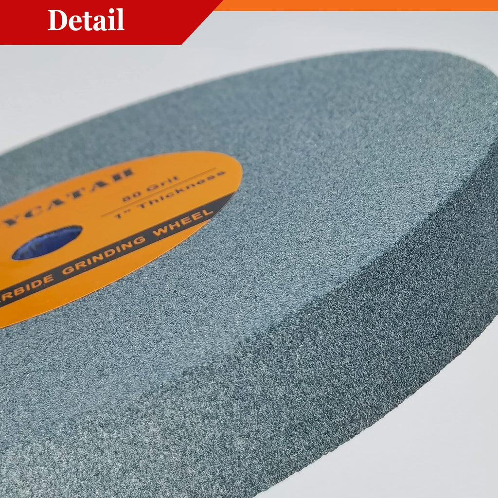 GYTYCATAH 6" Bench Grinding Wheel, Green Silicon Carbide Abrasive