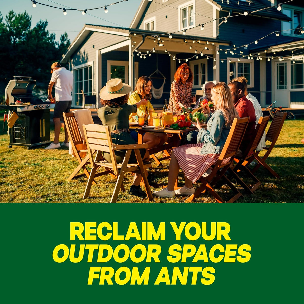 Outdoor Liquid Ant Bait, Starts Killing Listed Ants Within 24 Hours, Effective Outdoors, Pre-Filled and Ready-to-Use