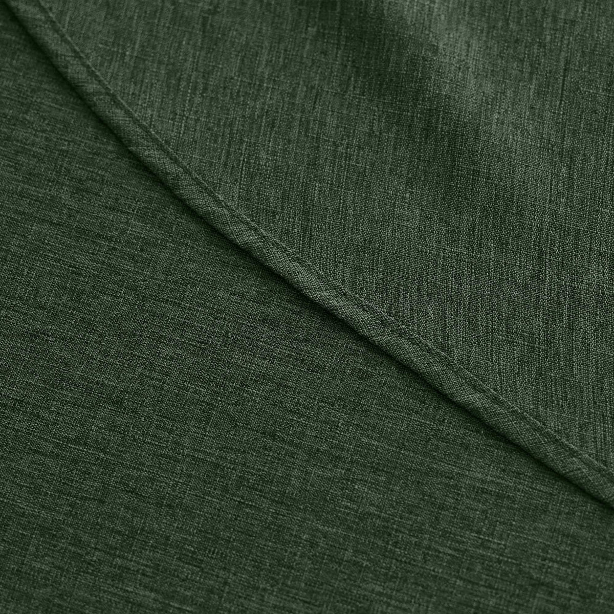 Christmas Faux Linen Round Tablecloth, Decorative Fabric Waterproof Texture Farmhouse Table Cloth Cover for Dining