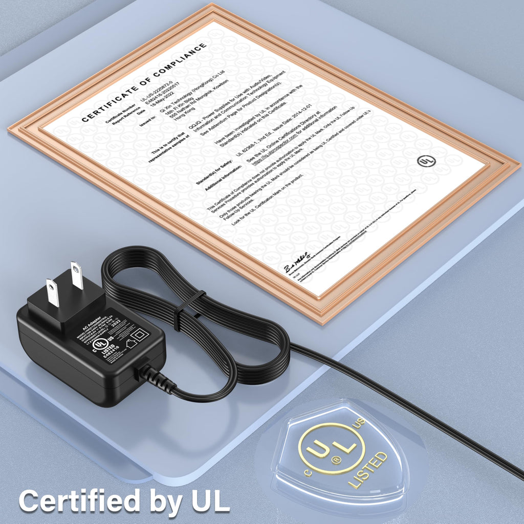 UL 8V Power Cord for Ryobi HP108L Drill Driver ZRHP108L SA721 Charger