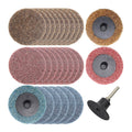 Merryland 25 Pack Surface Conditioning Disc 2 inch Mixed with Shank