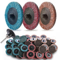36Pcs 2 Inch Quick Change Discs for Die Grinder, Upgraded 1/4 in Holder