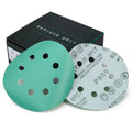 Serious Grit - 5-Inch 8-Hole P800 Grit Sanding Discs - 50 Pack Box