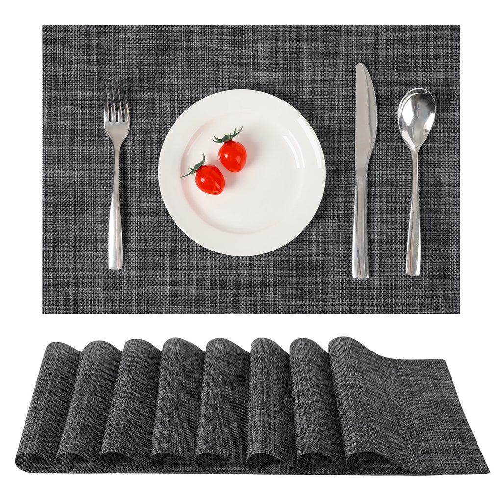 Placemats Set of 8 Kitchen and Dining Table Placemats