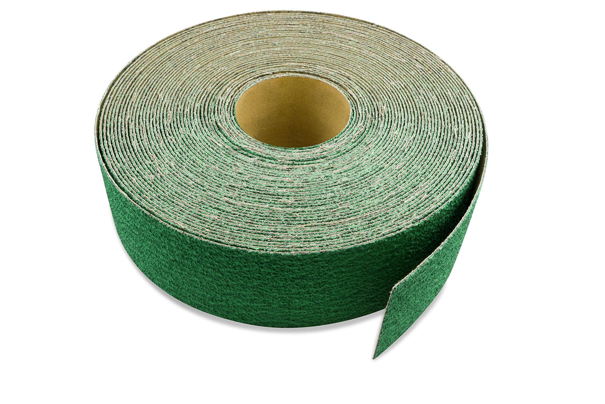 Red Label Abrasives 3 inch X 70 FT 100 Grit Zirconia Woodworking Drum Sander Roll, Cut Strips to Length