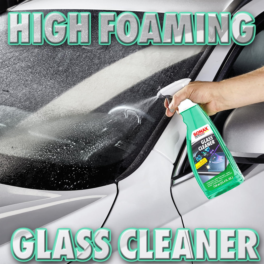 Glass Cleaner 338400 | Powerful Streak Free Formula for Crystal Clear Windows and Mirrors | Easily Removes Dirt