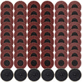 Duraaamo 60 Pack 3 Inch Flap Disc, 40/60/80 Grit Assorted Sanding Discs
