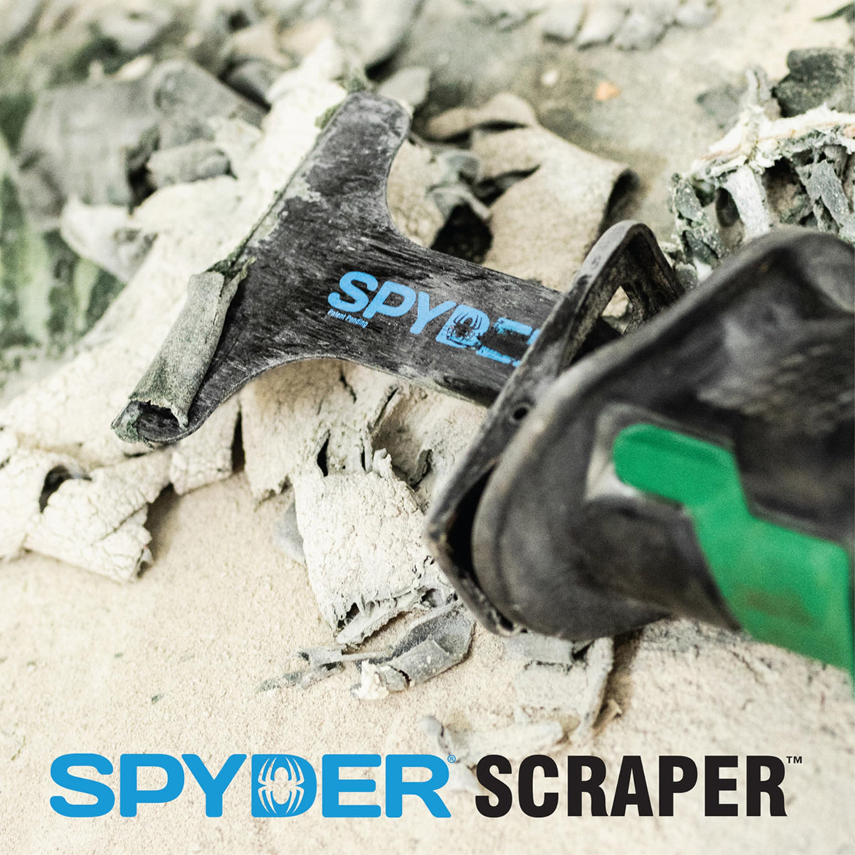 Spyder 3-Piece Scraper Blade Attachment Set for Reciprocating Saws, Includes 2, 4, and 6-inch Blades, for Removing Tile, Linoleum, Adhesives, Mastics, and More