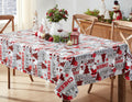 Christmas Joy & Cheer 52 x 70 Inch Rectangle Vinyl Tablecloth