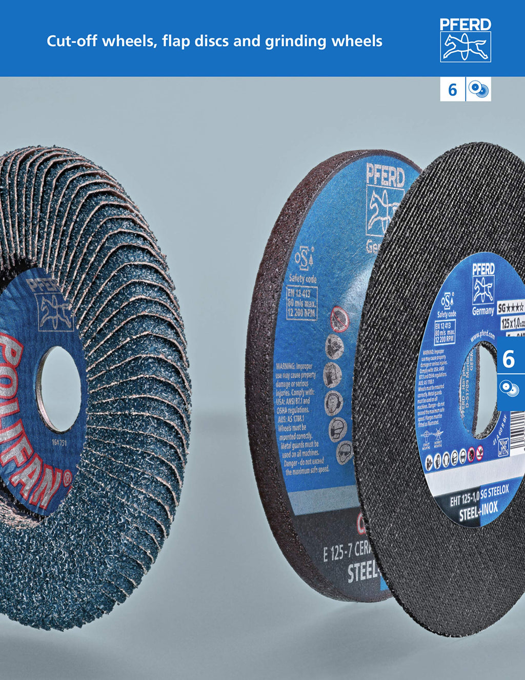 9" x 1/8" Cut-Off Wheel, 5/8-11 THD. A 46 S SG - Type 27