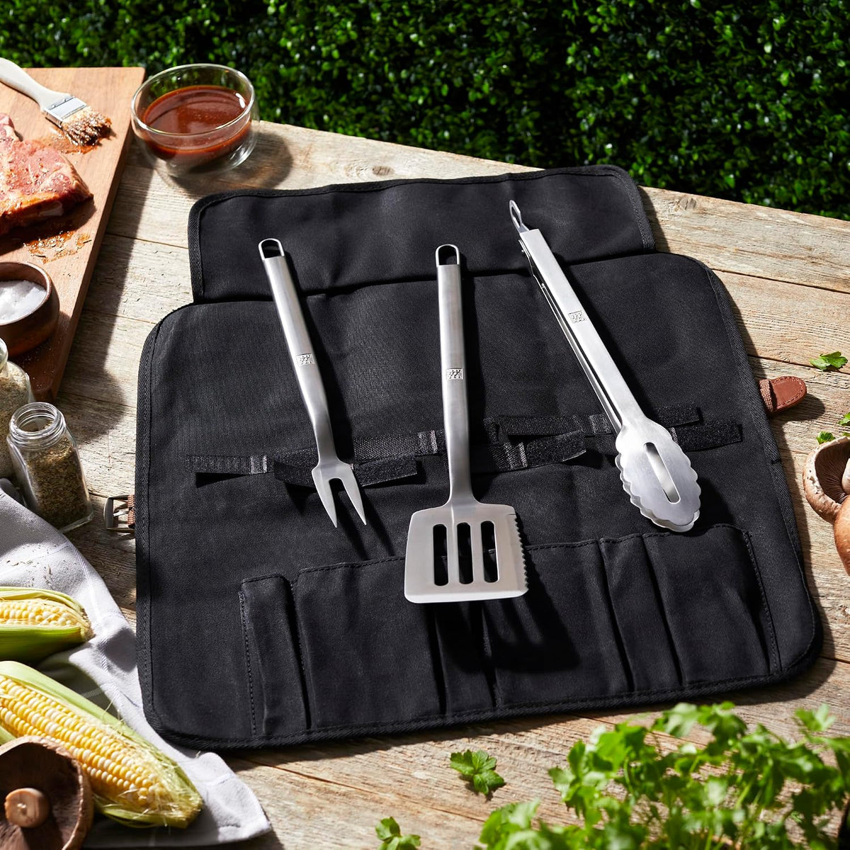 BBQ+ 4-pc Grill Tool Set