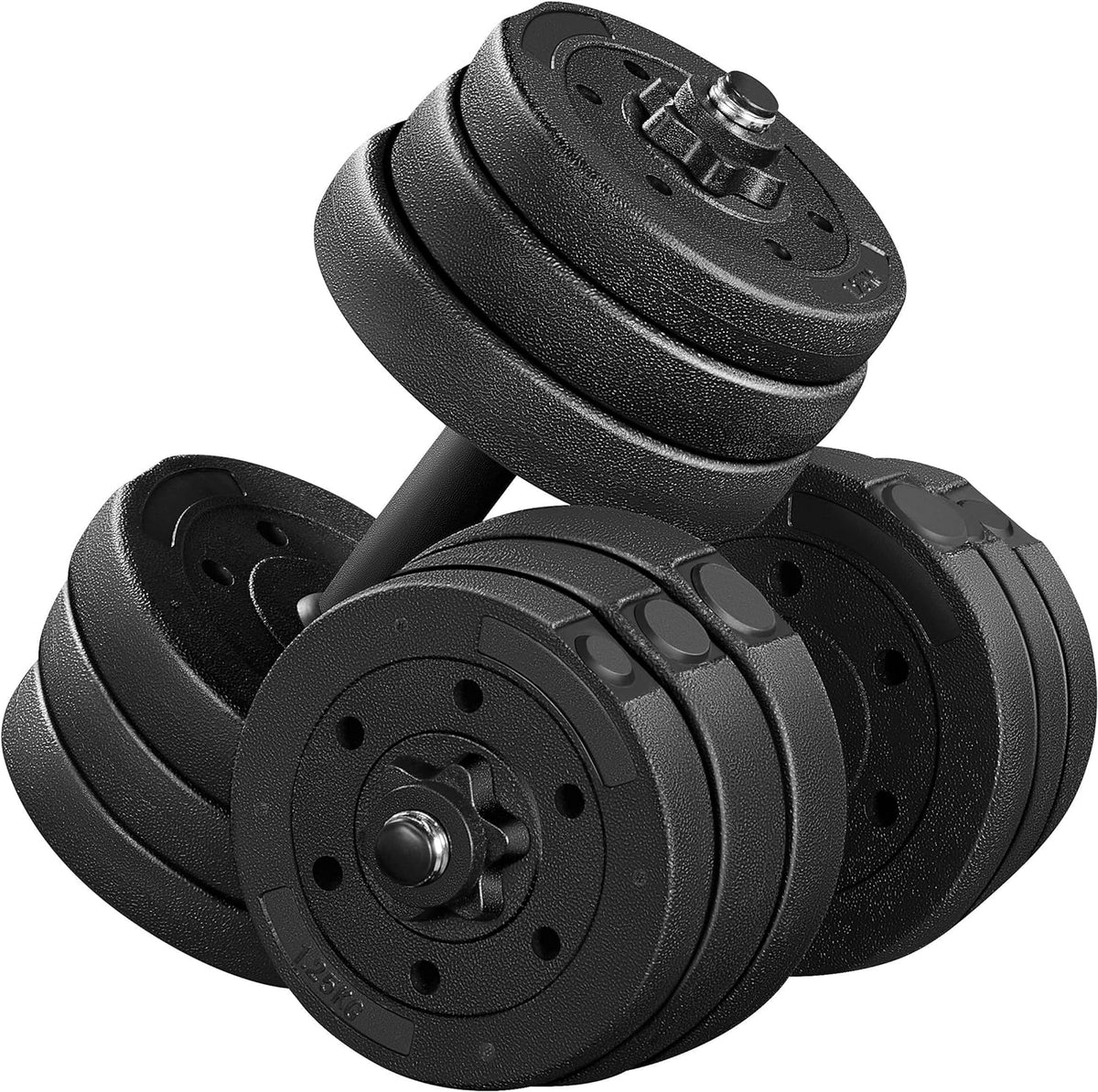 Adjustable Dumbbell Sets Free Weights for Women Men Beginner Dumbbells Changeable Home Gym Apartment Exercise &