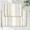 Maui Bath Mat, Set of 2 Bath Rugs (17 Inches x24 Inches & 21 Inches x34 Inches) | Non Slip Bathroom Rug, Machine