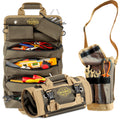 Ryker Heavy Duty Tool Roll Up Bag Organizer w/Accessible Pouches