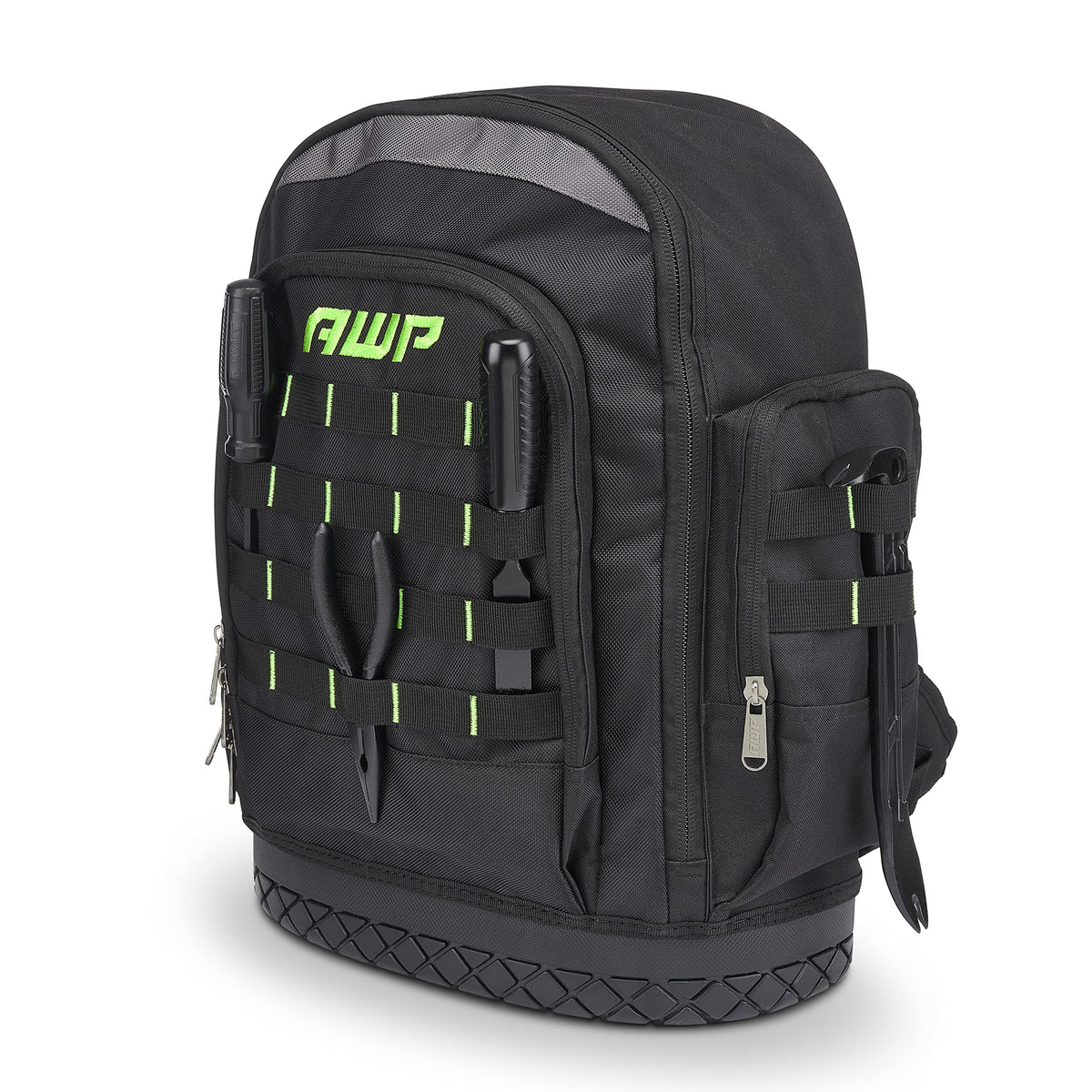 Extreme Tool Backpack, 23 Tool Storage Pouch Pockets, 1 Pack, Black