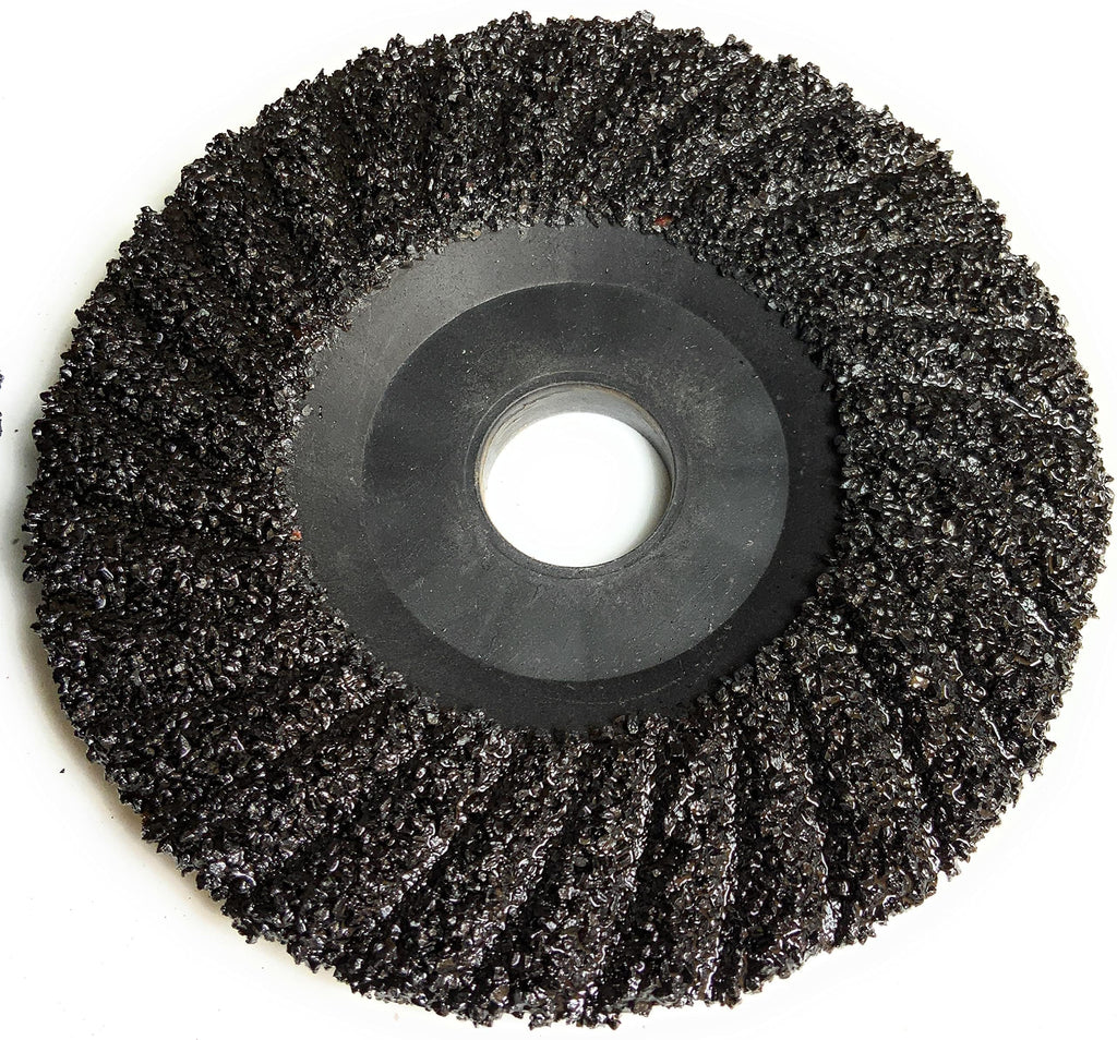 SIGNI SiC Plastic Back Grinding Disc for Granite/Marble/Concrete and Glass(16 Grit, 4.5 inch) 5-Pack
