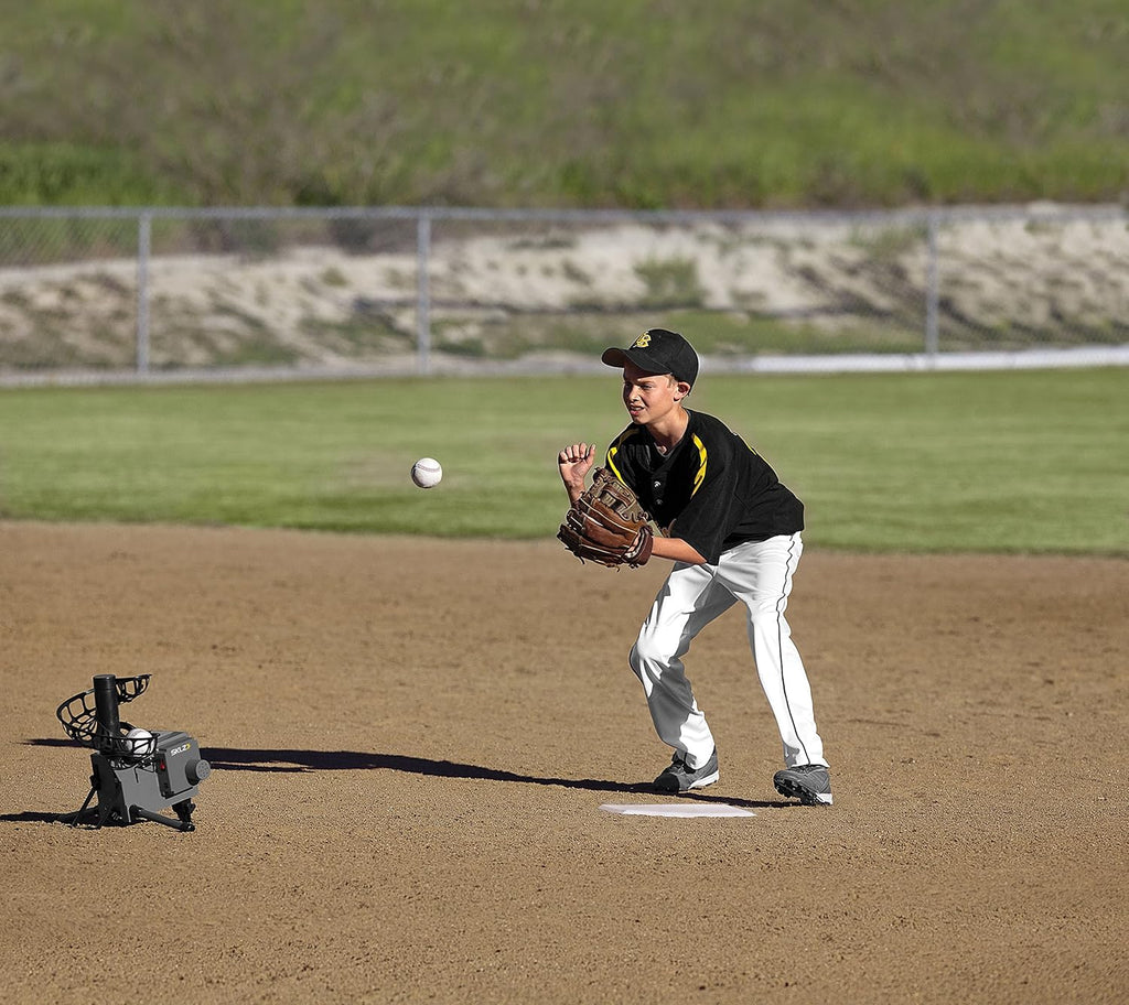 SKLZ Pitching Machine | Improve Your Swing | Ideal for Baseball & Softball Drills | Develops Hitting Power and