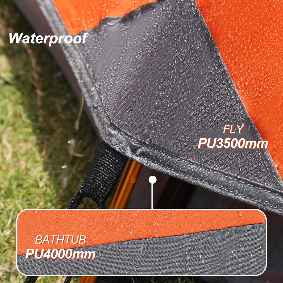 1 Person Tent for Camping Hiking Mountain Hunting Backpacking Tents 4 Season Resistance to Windproof Rainproof and
